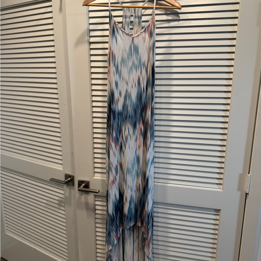 Elegant Multicolor Sleeveless Dress
